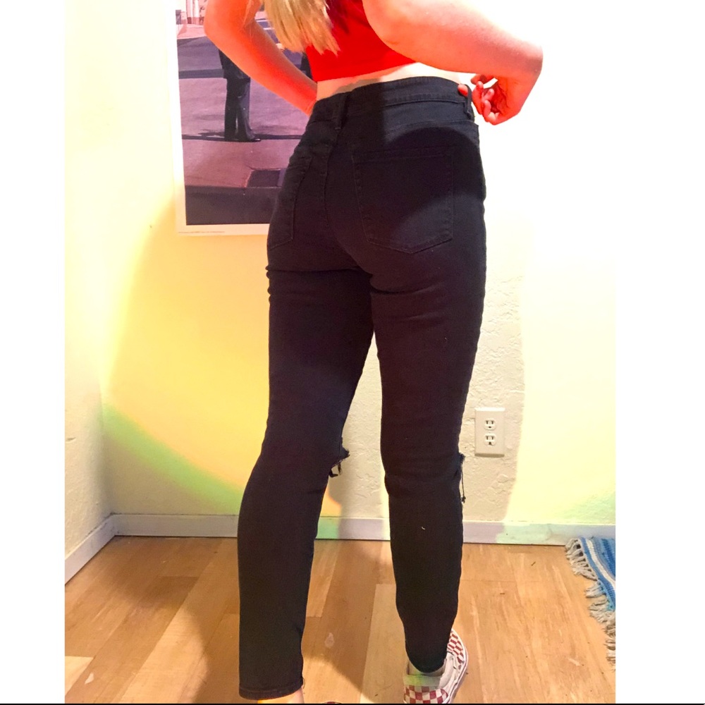 Bullhead High Rise Skinniest Ankle Jeans - Picture 2 of 3